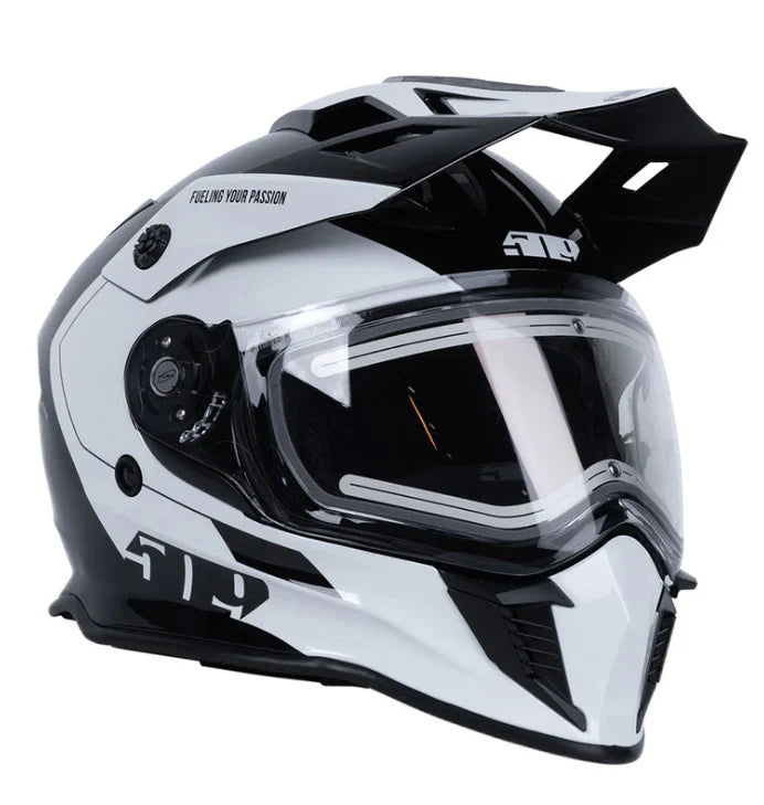 509 Delta R3L Ignite Snowmobile Helmet with Electric Shield - Storm Chaser (Non-Current)