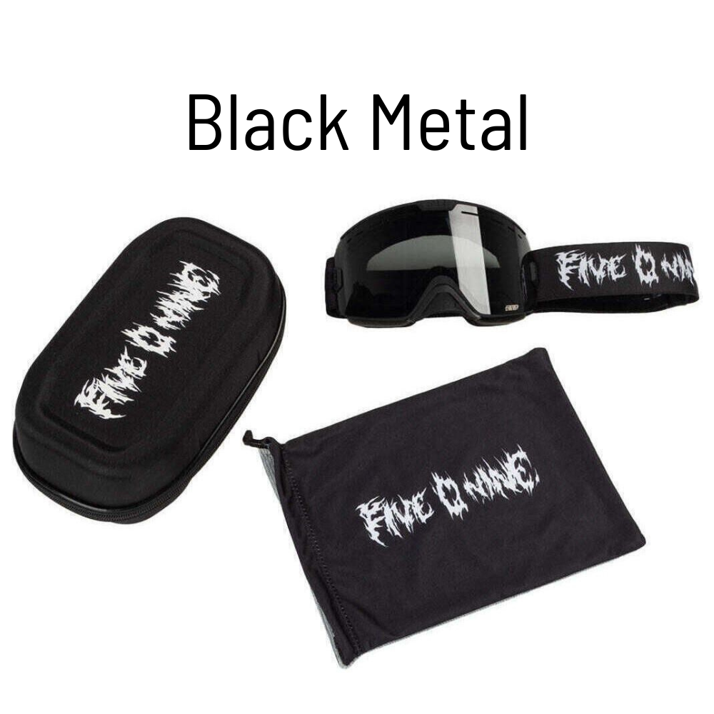 black metal 509 Kingpin Goggle LE Kit (Non-Current)