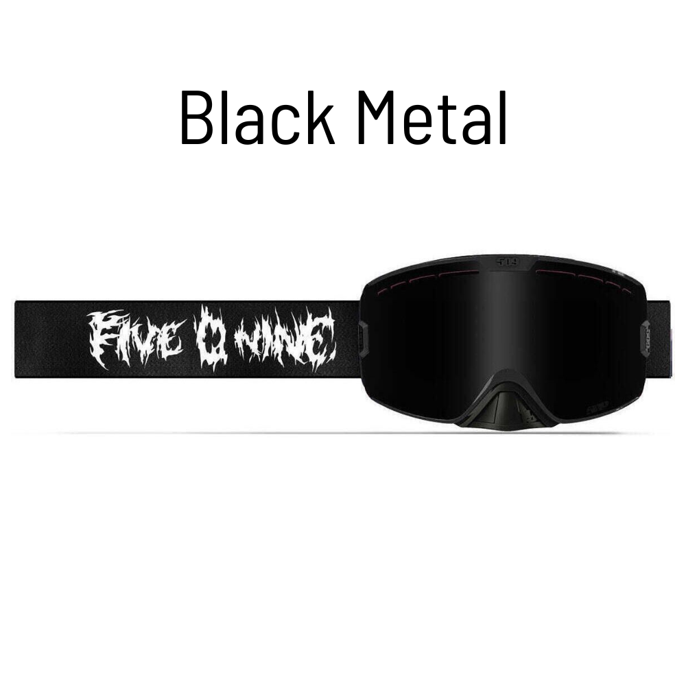 black metal 509 Kingpin Goggle LE Kit (Non-Current)