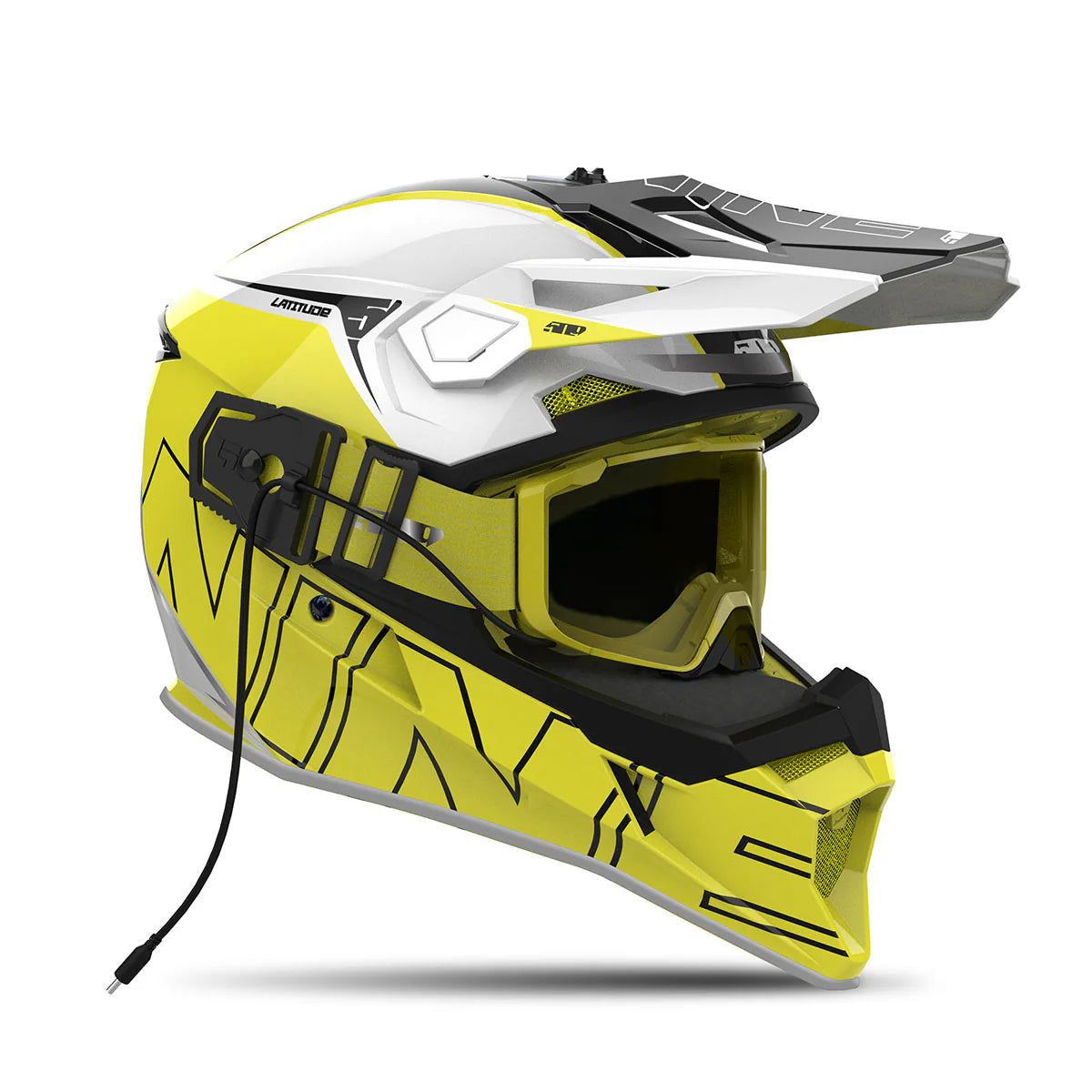 509 Latitude Helmet Goggle System - Highlighter