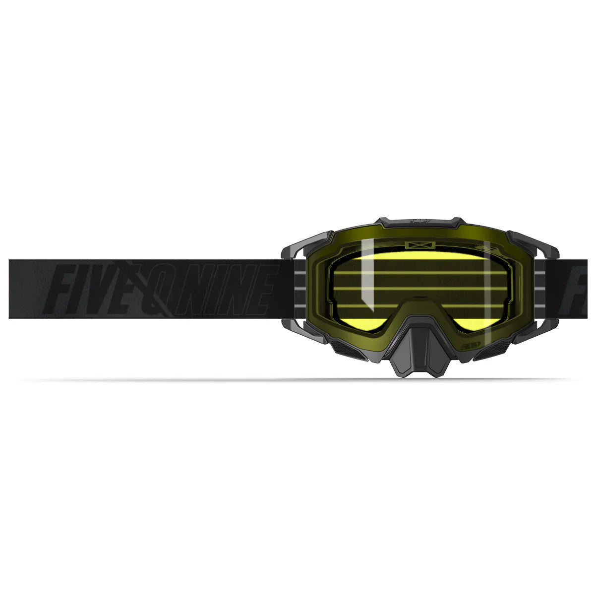 black with yellow 509 Sinister X7 TR Goggle