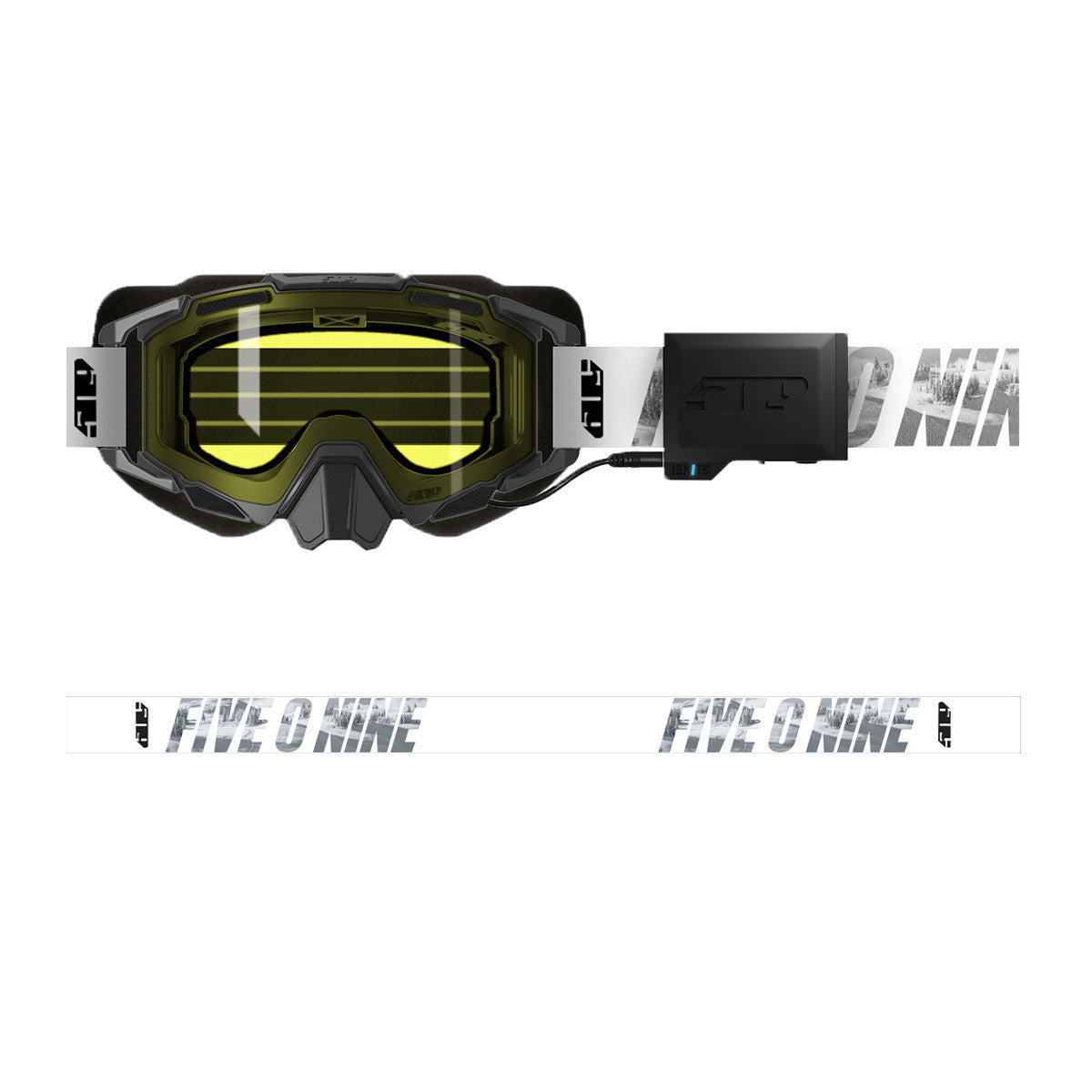 509 Sinister XL7 Ignite S1 Goggle - Whiteout 