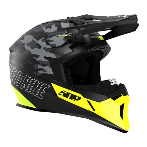 509 Tactical 2.0 Snowmobile Helmet - Black Camo (Non-Current)