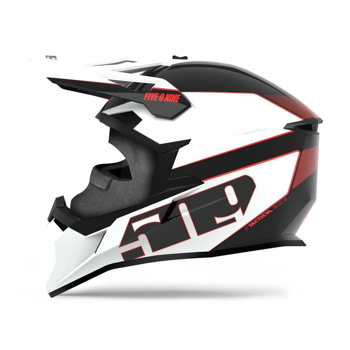 509 Tactical 2.0 Snowmobile Helmet with Fidlock - Racing Red