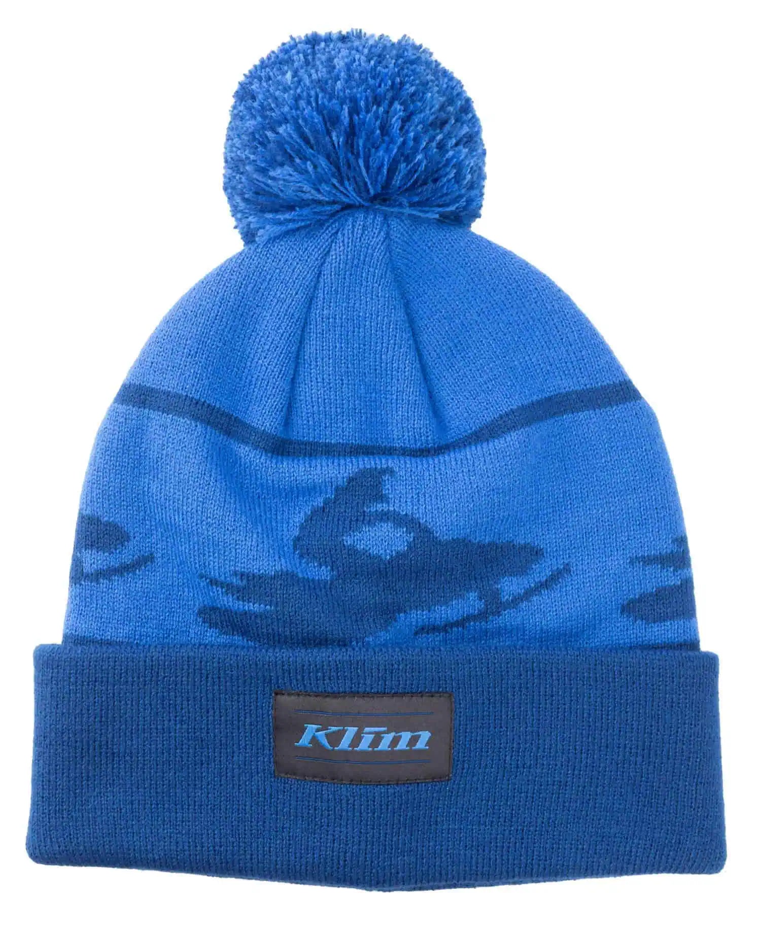 Electric blue Klim Bomber Beanie