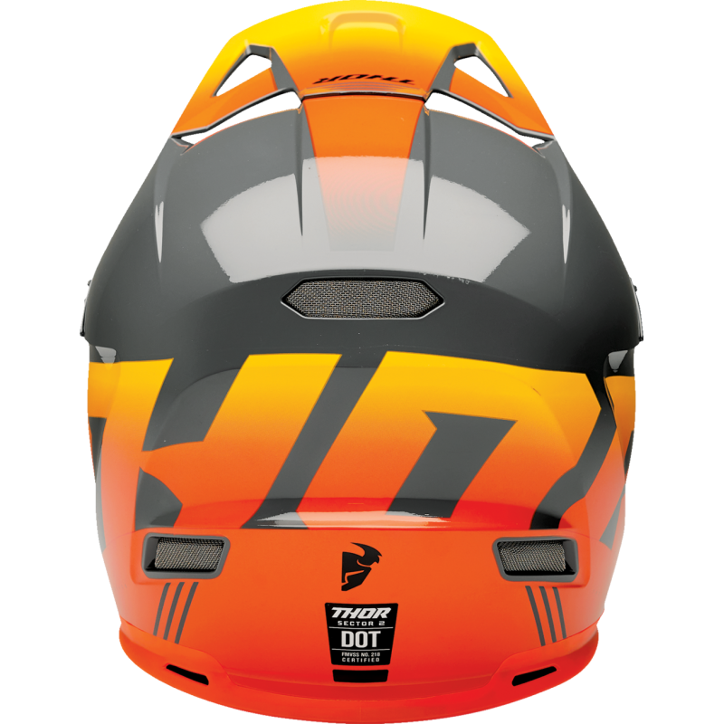 Thor Sector Carv ATV Helmet orange