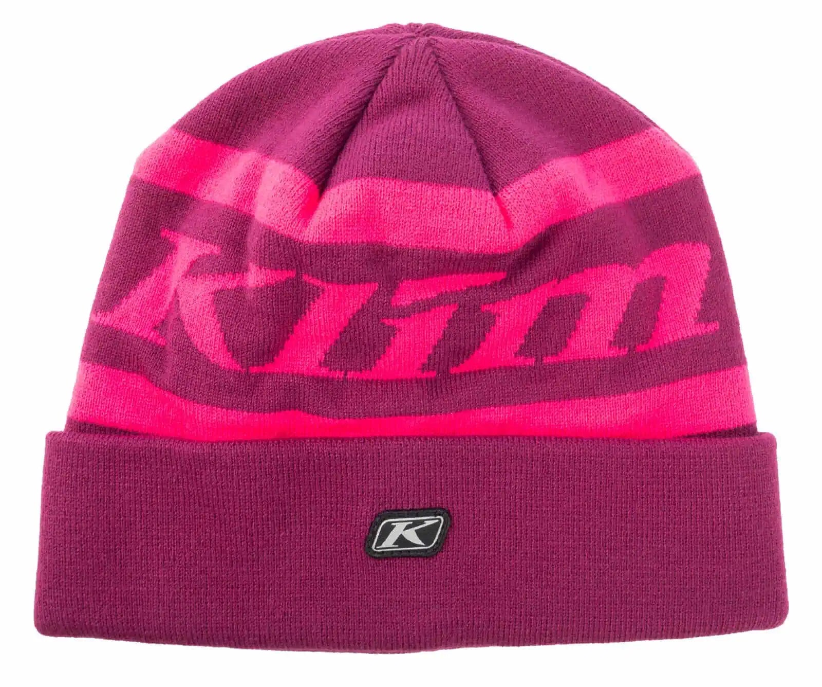 Klim Belmont Point Beanie in "Magenta Purple - Pink Glo" color