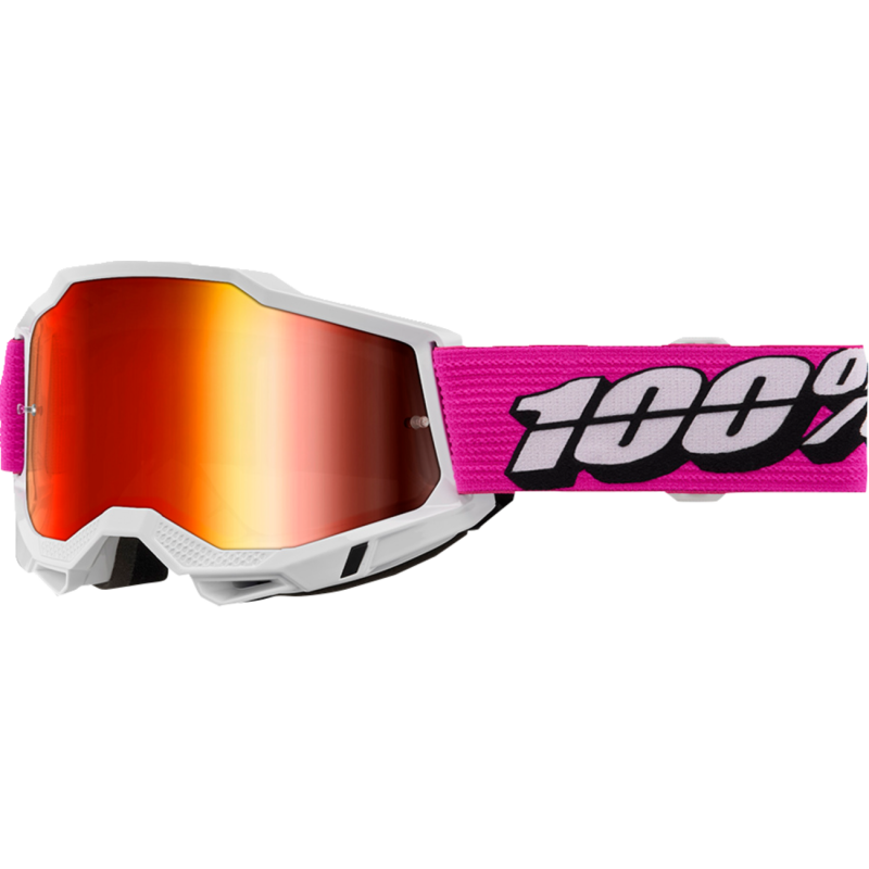 100% Accuri 2 Roy Dirtbike Goggle - Mirror Red Lens (Non-Current)
