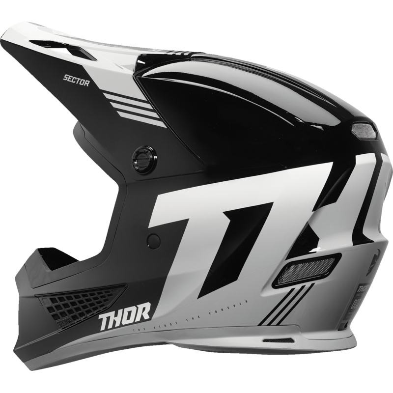 Thor Sector Carv ATV Helmet white