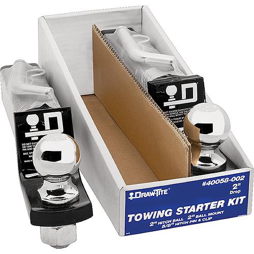 Draw-Tite Trailer Hitch Ball Mount Starter Kit