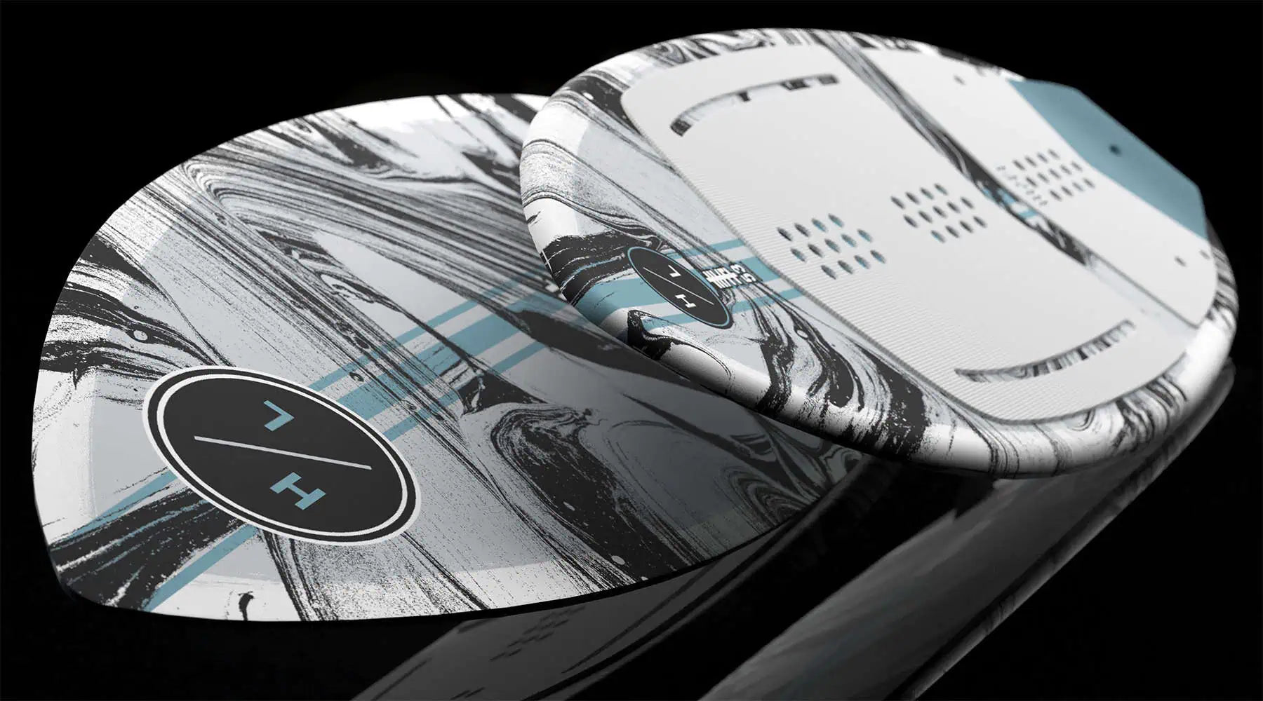 details of the tips of the 2026 Hyperlite Hi-Fi Wakesurfer