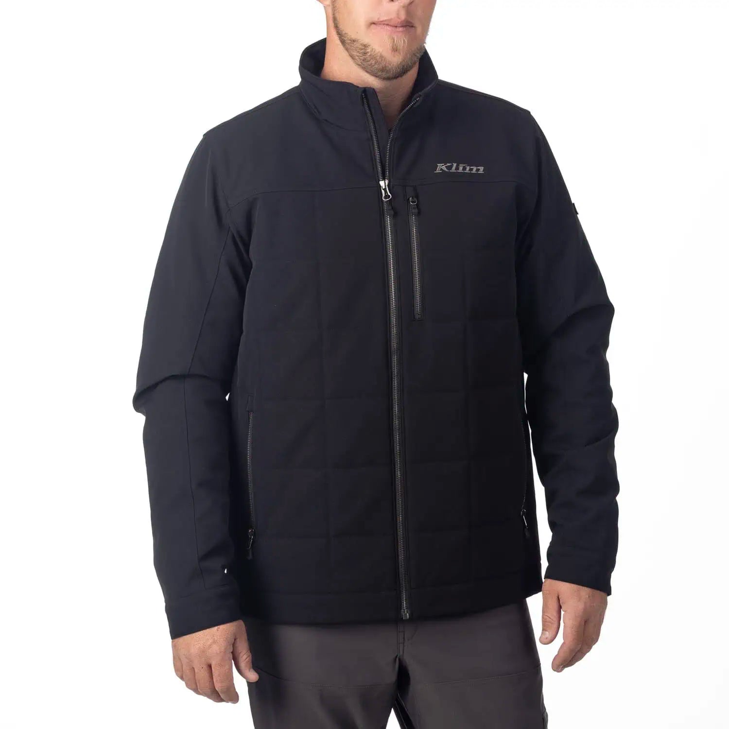 Klim Saddleback Softshell Jacket in black