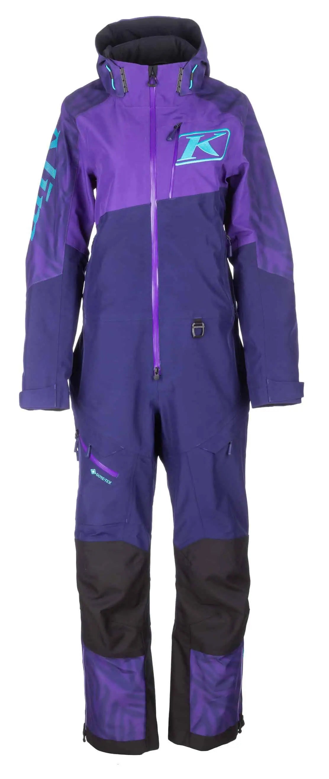 heliotrope - scuba blue Klim Shredsa One-Piece Snowmobile Monosuit Shell