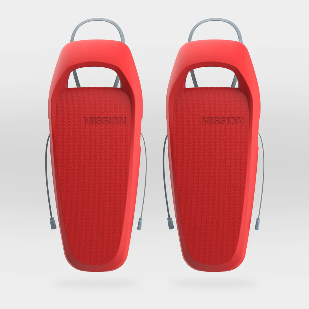 Mission Sentry 2.0 Boat Fenders - 2 Pack red