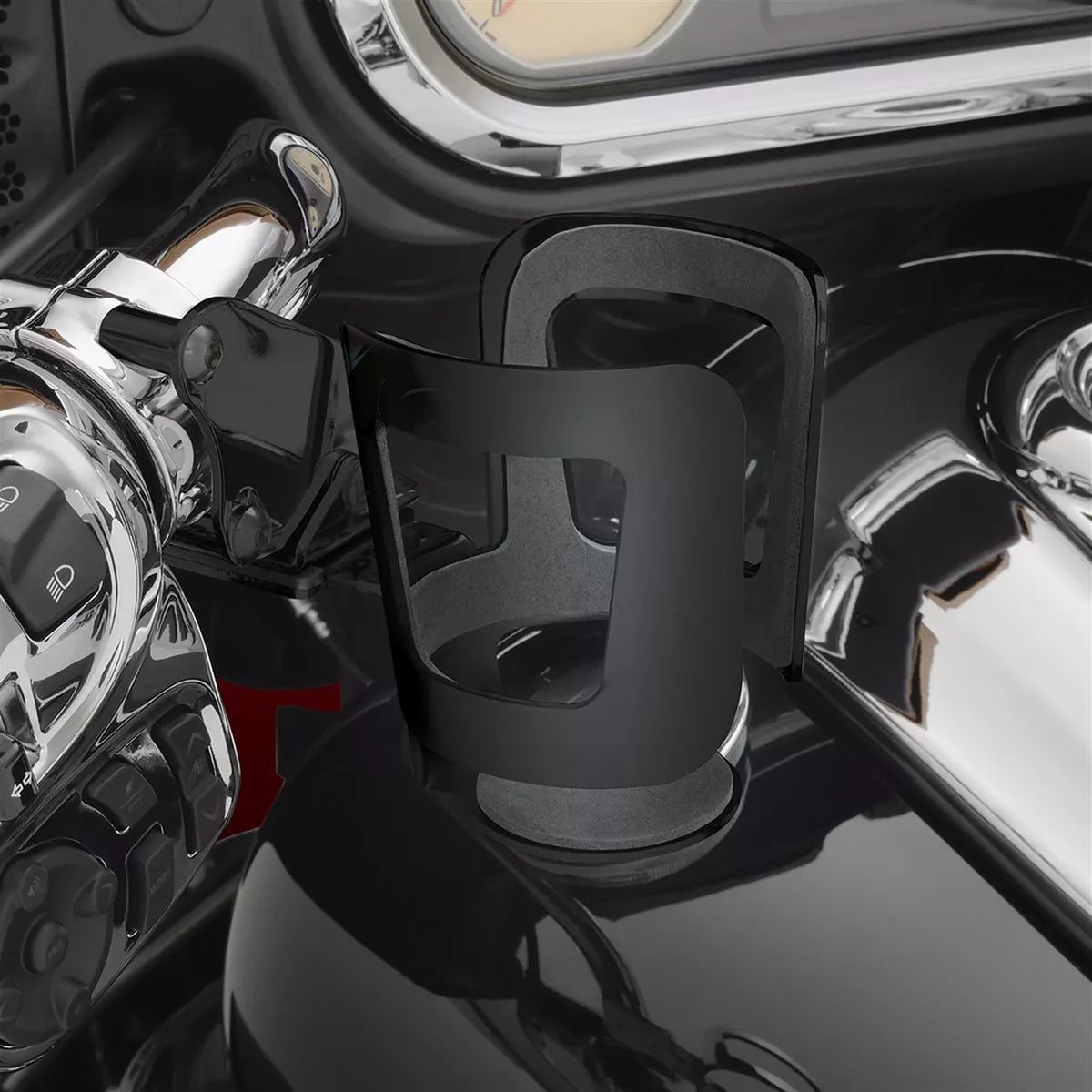 Show Chrome Motorcycle Drink Holder