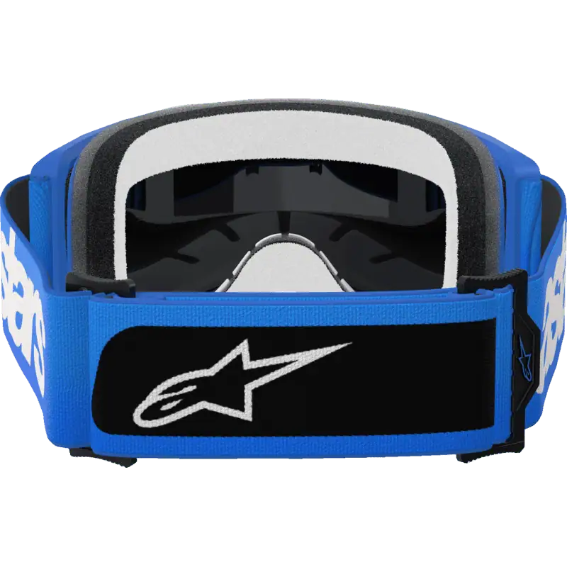 back of the blue / blue mirror Alpinestars Vision 5 Blaze Goggles