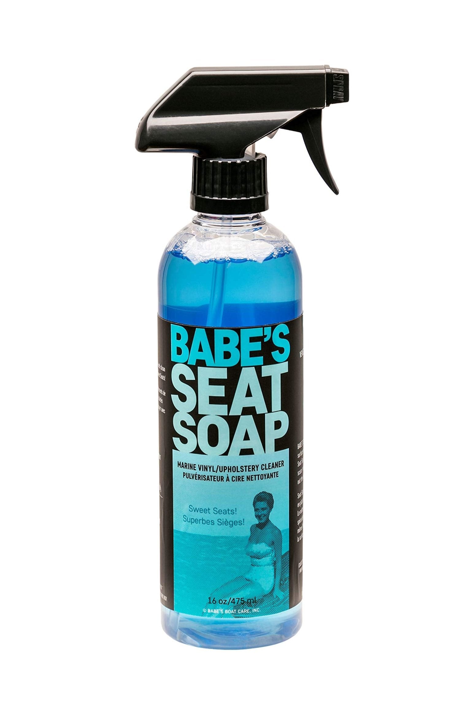 Babes Boat Seat Soap - spray bottle, 16 oz