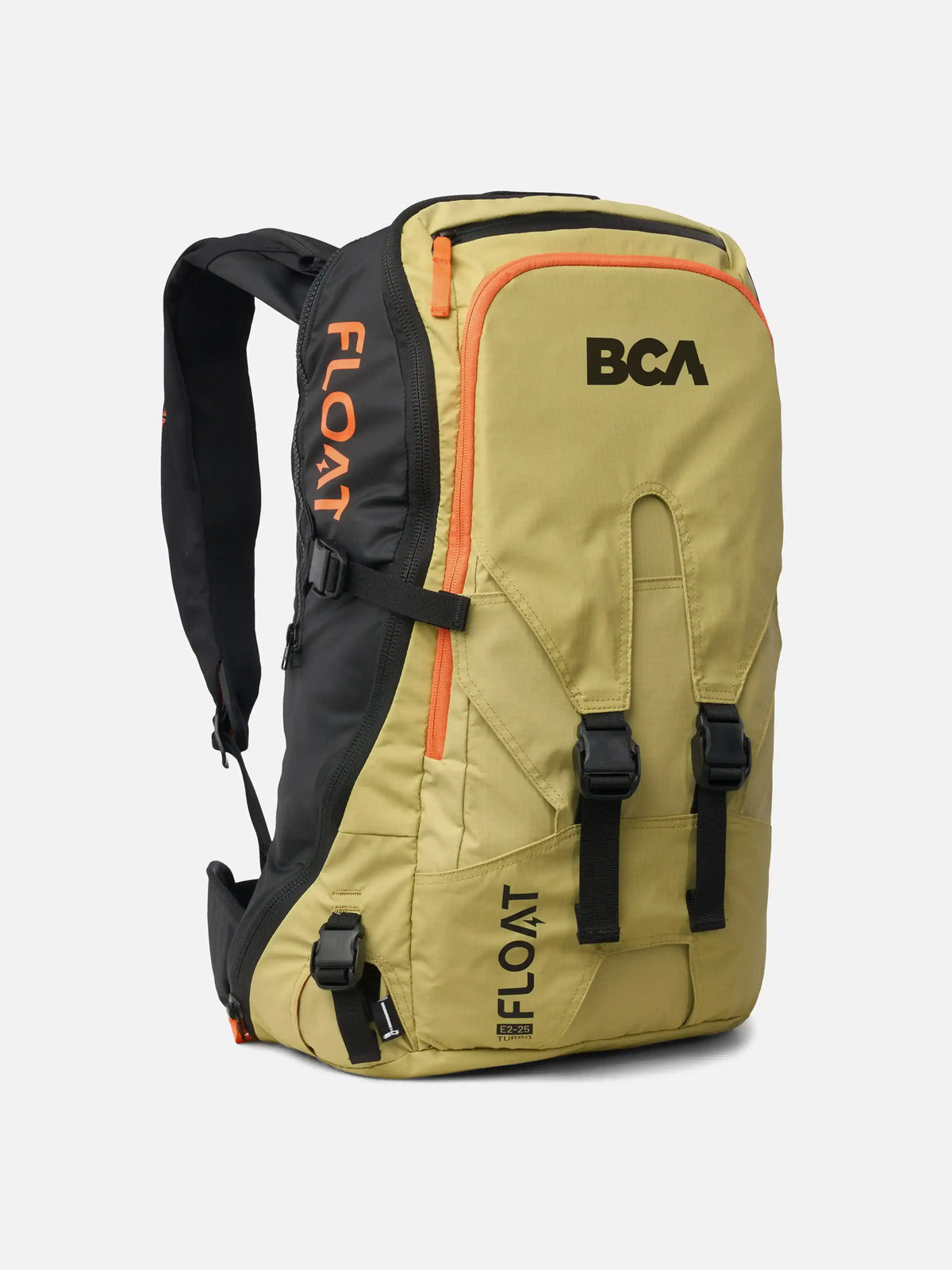 tan version of the BCA Float E2-25 Turbo Avalanche Airbag