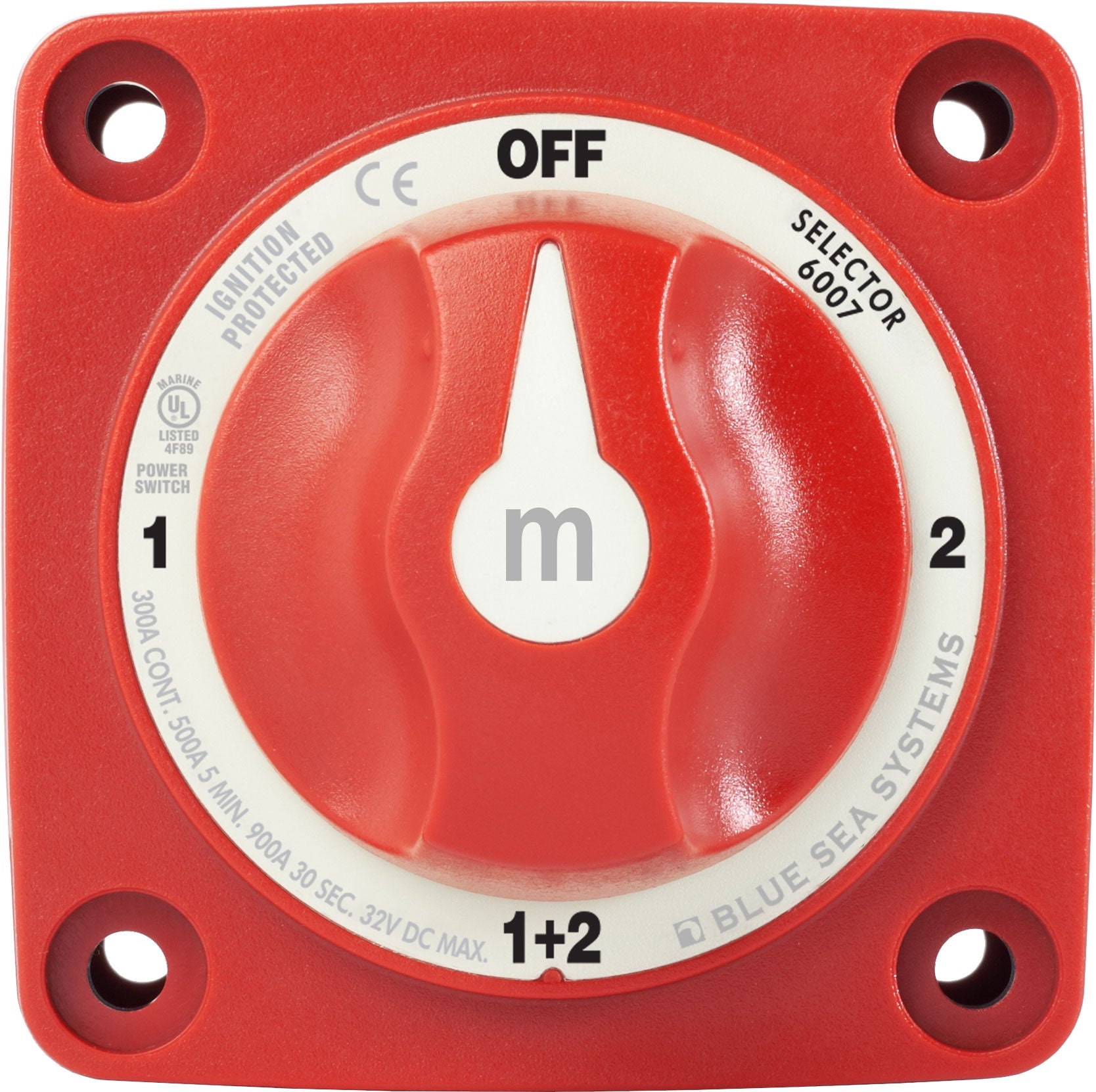Blue Sea Battery Switch Mini 4-Position
