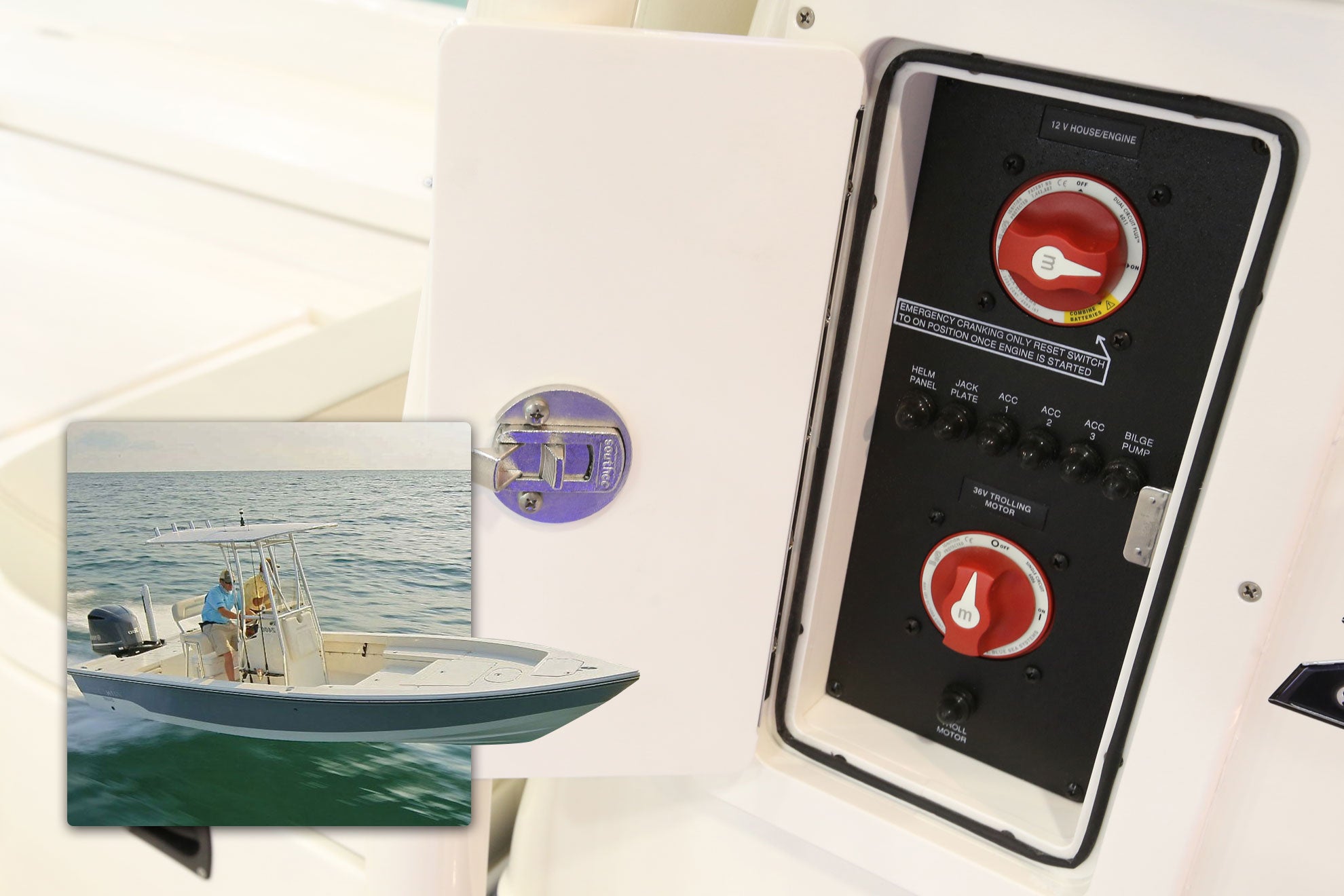 Blue Sea M Series Dual Circuit Plus Battery Switch