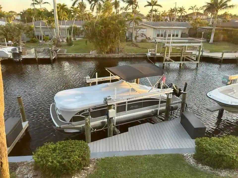 Blue Sky Covers Pontoon Boat Cover