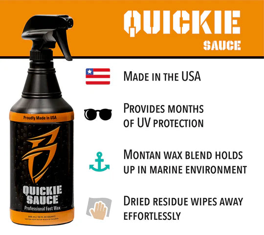 features of Boat Bling Quickie Sauce