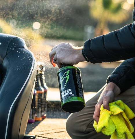 Boat Bling Sauce - Green Sauce - Boat Mold and Mildew Stain Remover