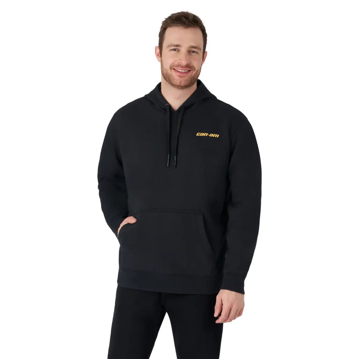 black Can-Am Off-Road Cobra Desert Pullover Hoodie