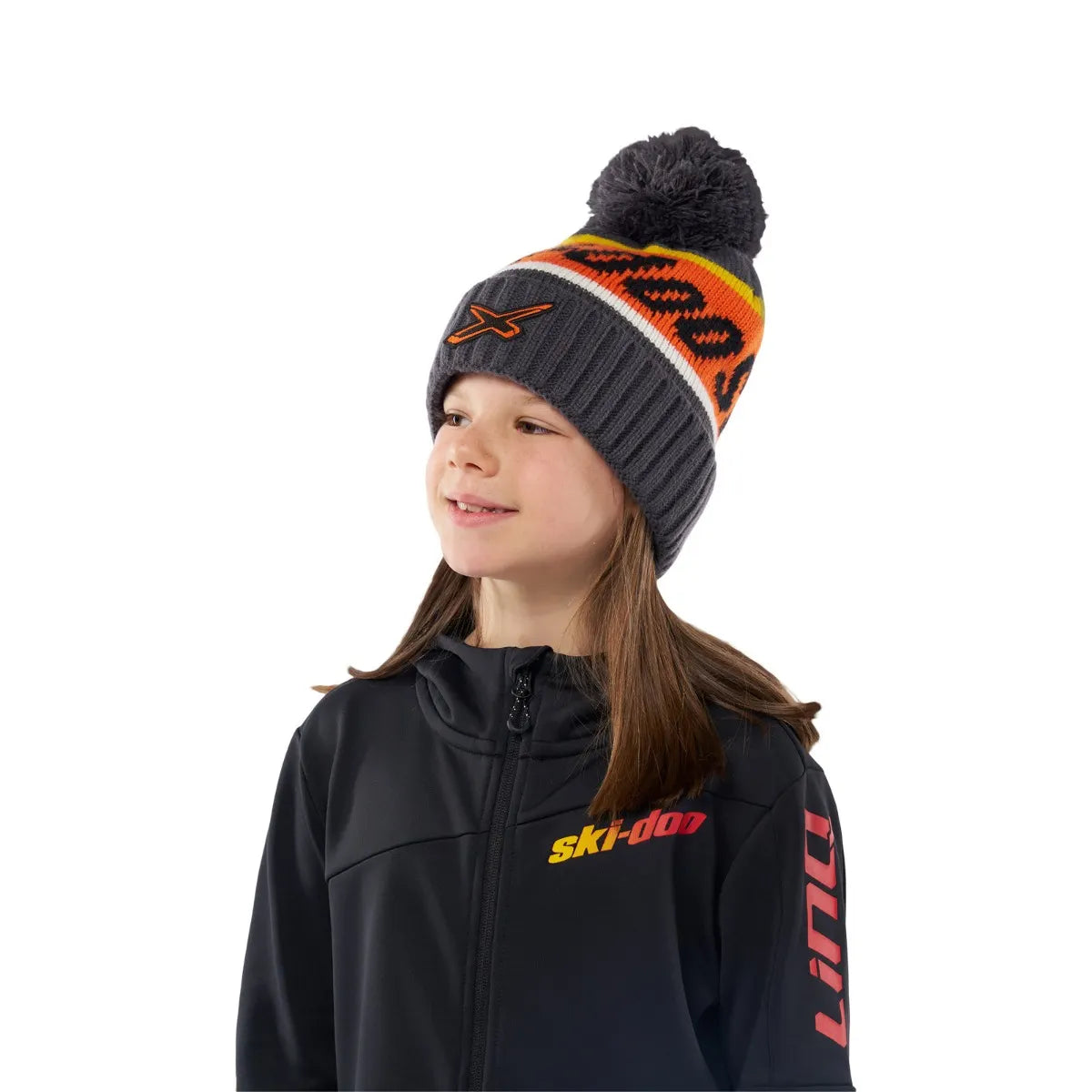 Ski-Doo Youth Unisex X-Team Pom-Pom Beanie