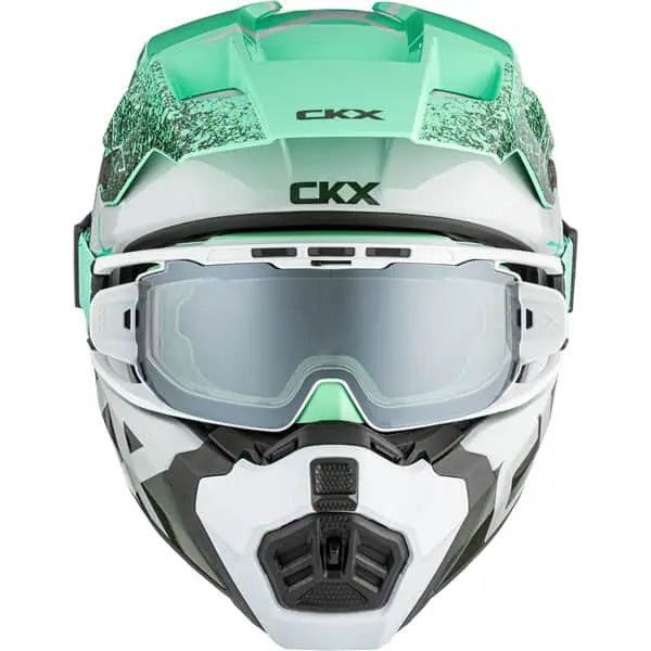 CKX AMS Titan Helmet Vaneer with Apex Goggles