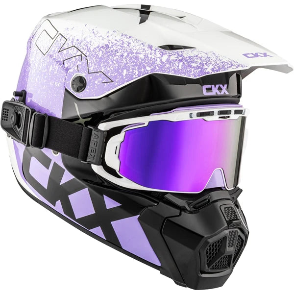 CKX AMS Titan Helmet Vaneer with Apex Goggles