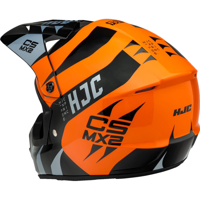 Black / Orange HJC CS-MX2 Crox SF Helmet