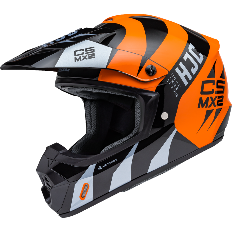 Black / Orange HJC CS-MX2 Crox SF Helmet