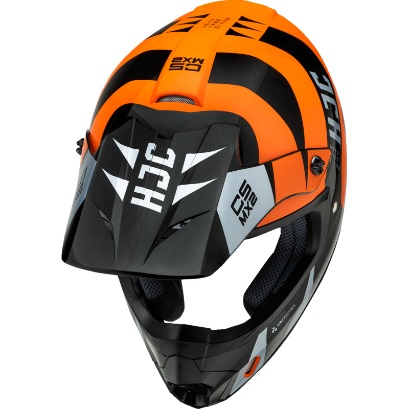 Black / Orange HJC CS-MX2 Crox SF Helmet