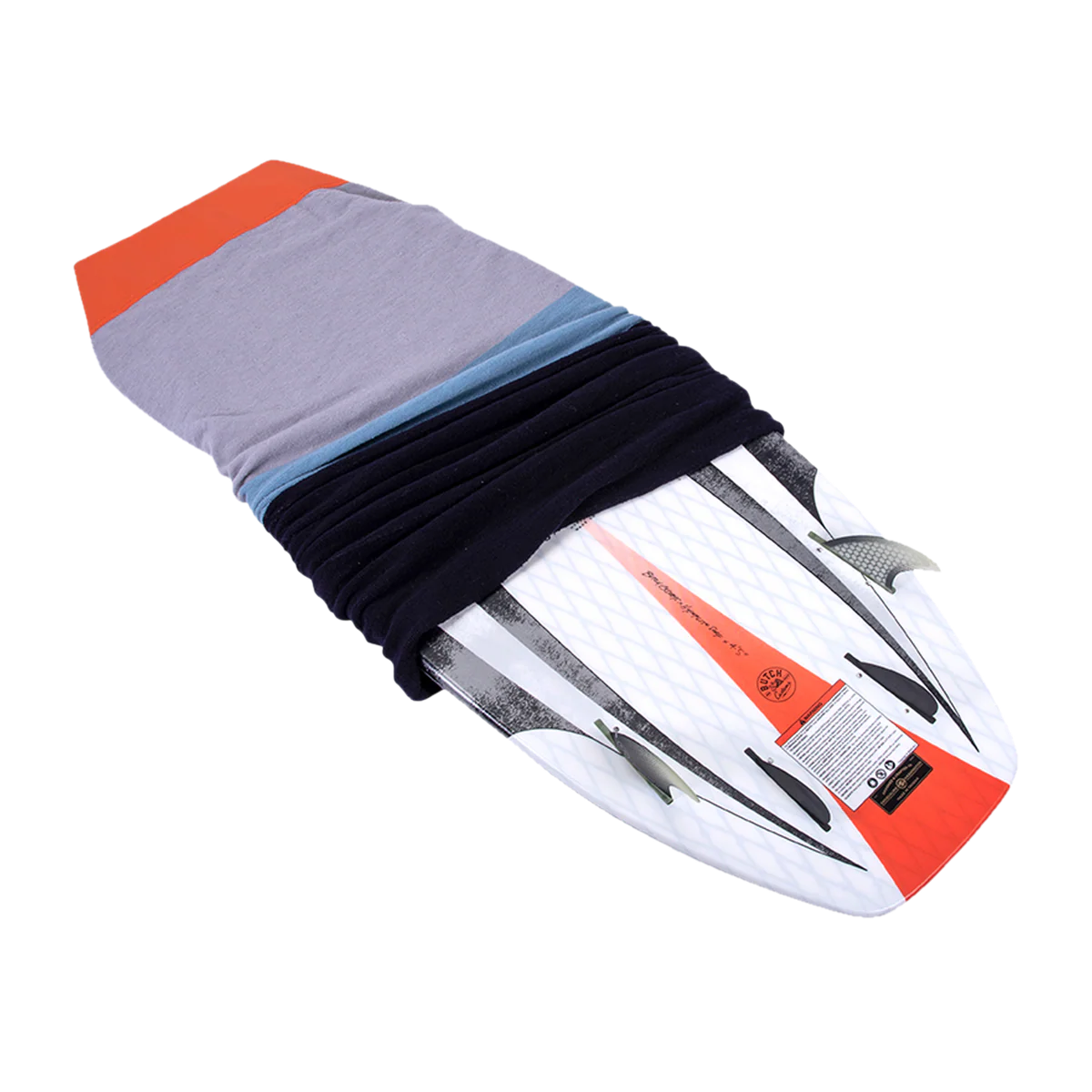 open view of Hyperlite Blunt Nose Surf Sock