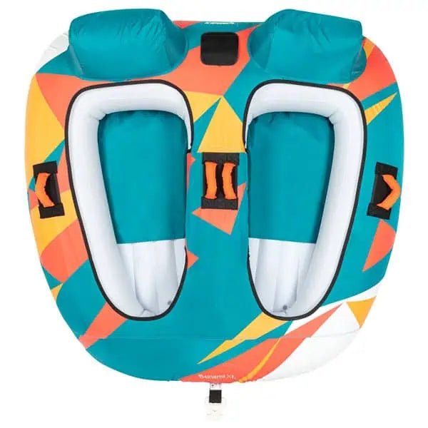 top view of the Kimpex Double Tsunami XL Tube - 2 Person Towable Boat Tube