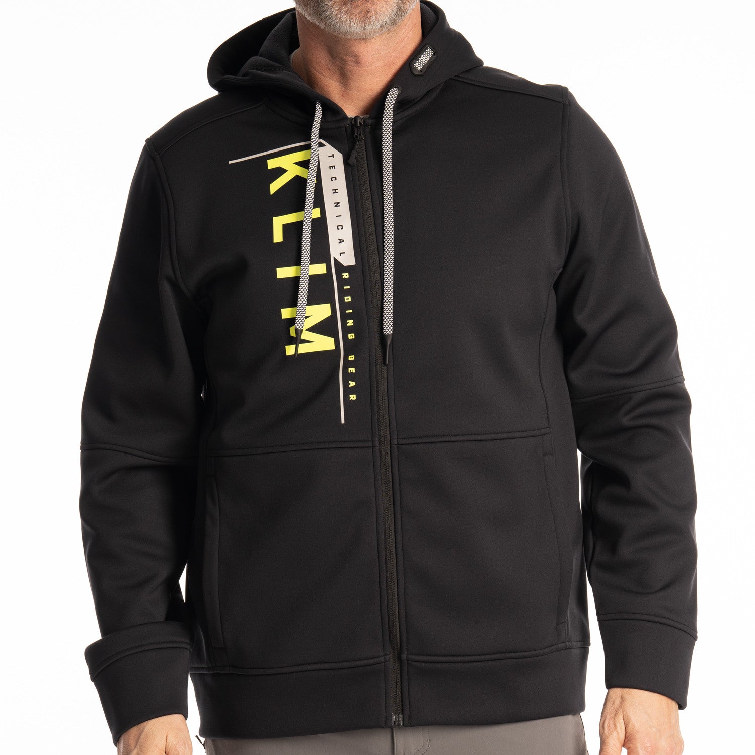 Klim Barracks Hoodie black hi -vis