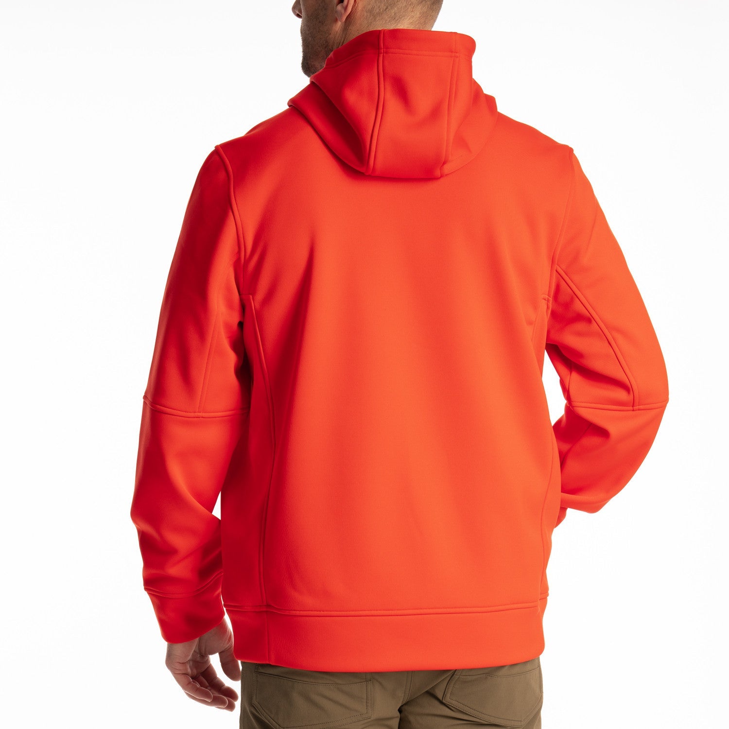 Klim Barracks Hoodie Fiery Red - White