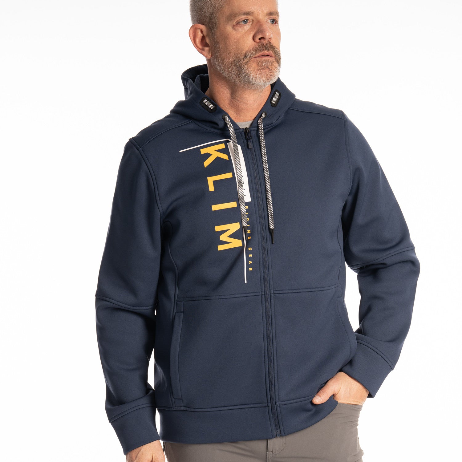 Klim Barracks Hoodie Dress Blues - Saffron