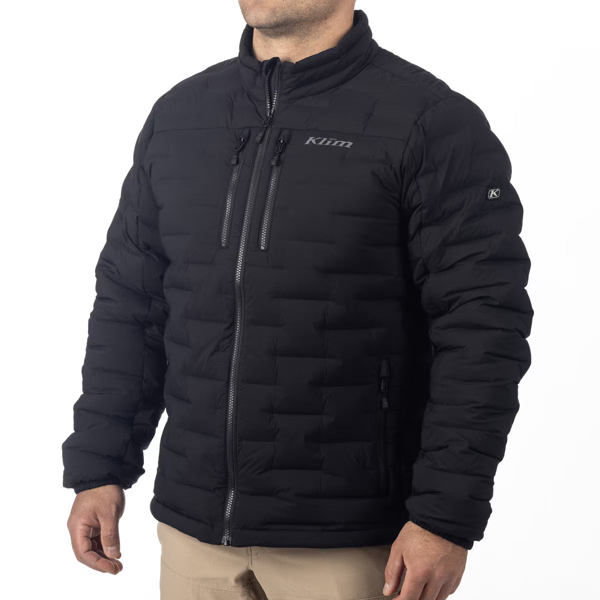 black Klim Boulder Stretch Down Jacket