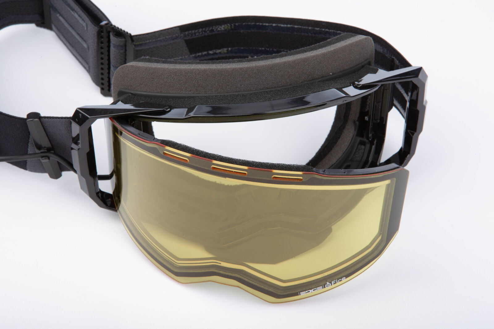 Klim Edge eFire Goggle Slope Black Light Yellow Tint