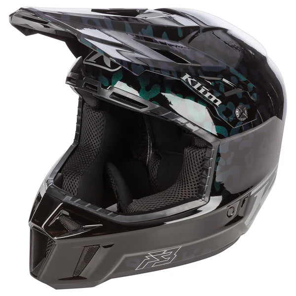 Klim F3 Carbon Snowmobile Helmet ECE