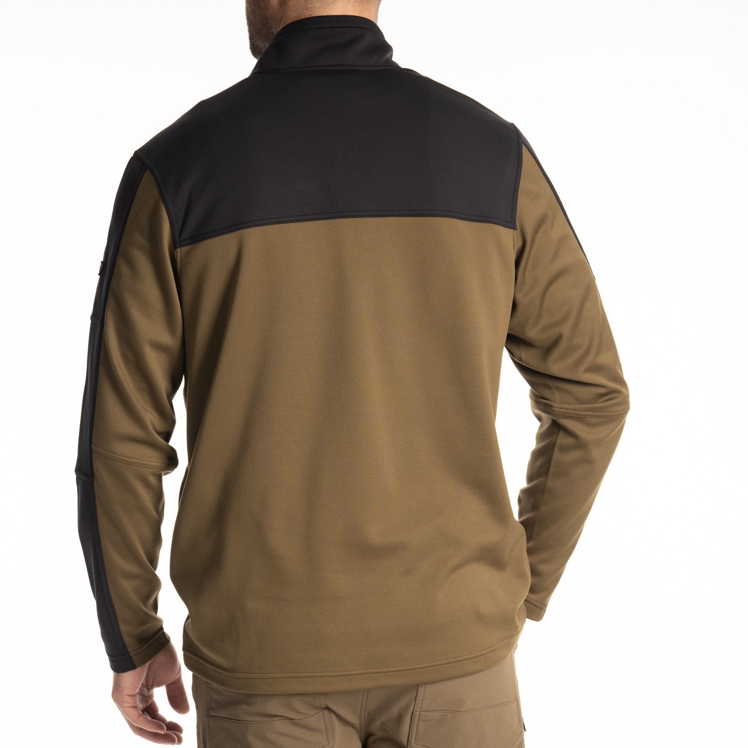 Klim Glacier 1/4 Zip in Dark Olive Black 