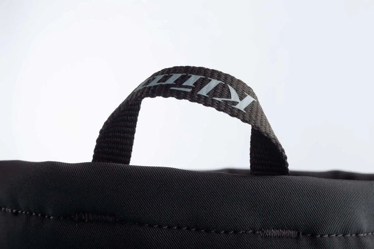 detail of hook on the Klim Klimate eFire Gauntlet Glove