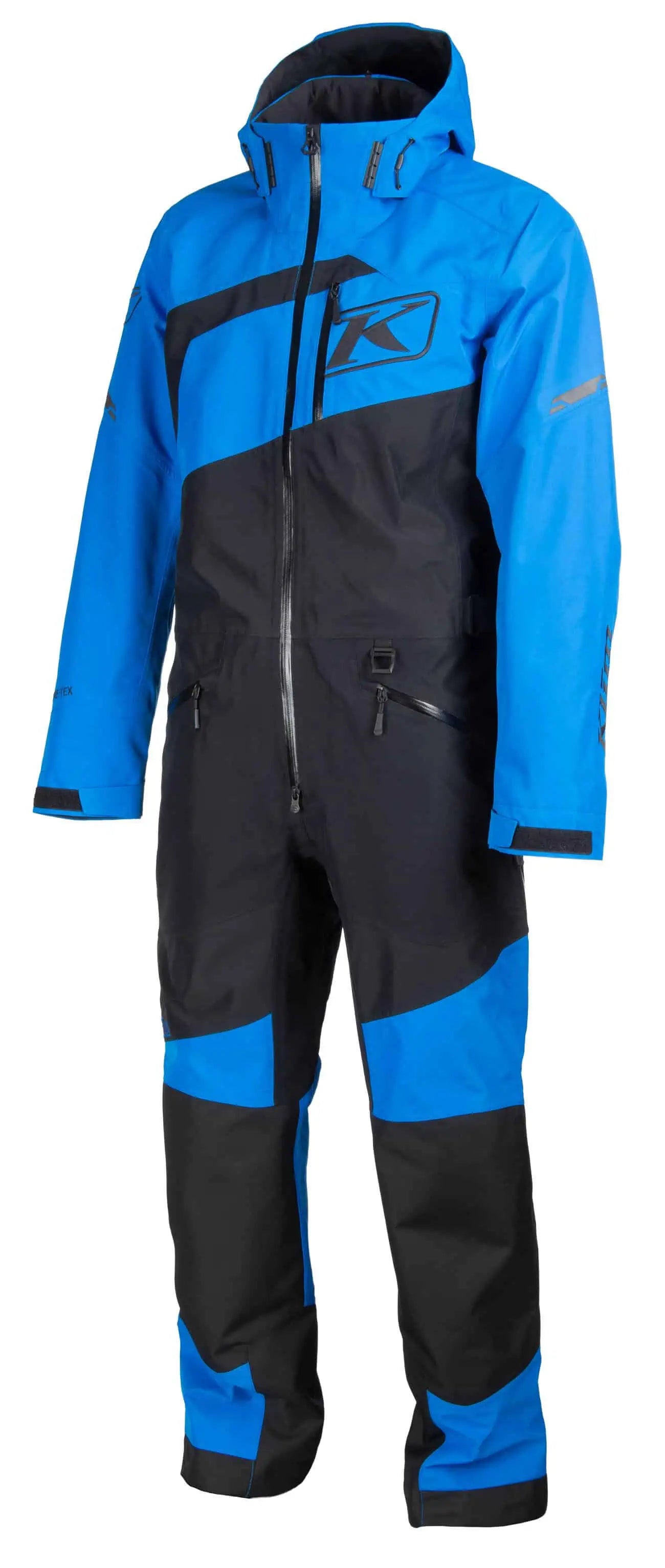 Electric Blue Lemonade - Black Klim Ripsa One-Piece Monosuit