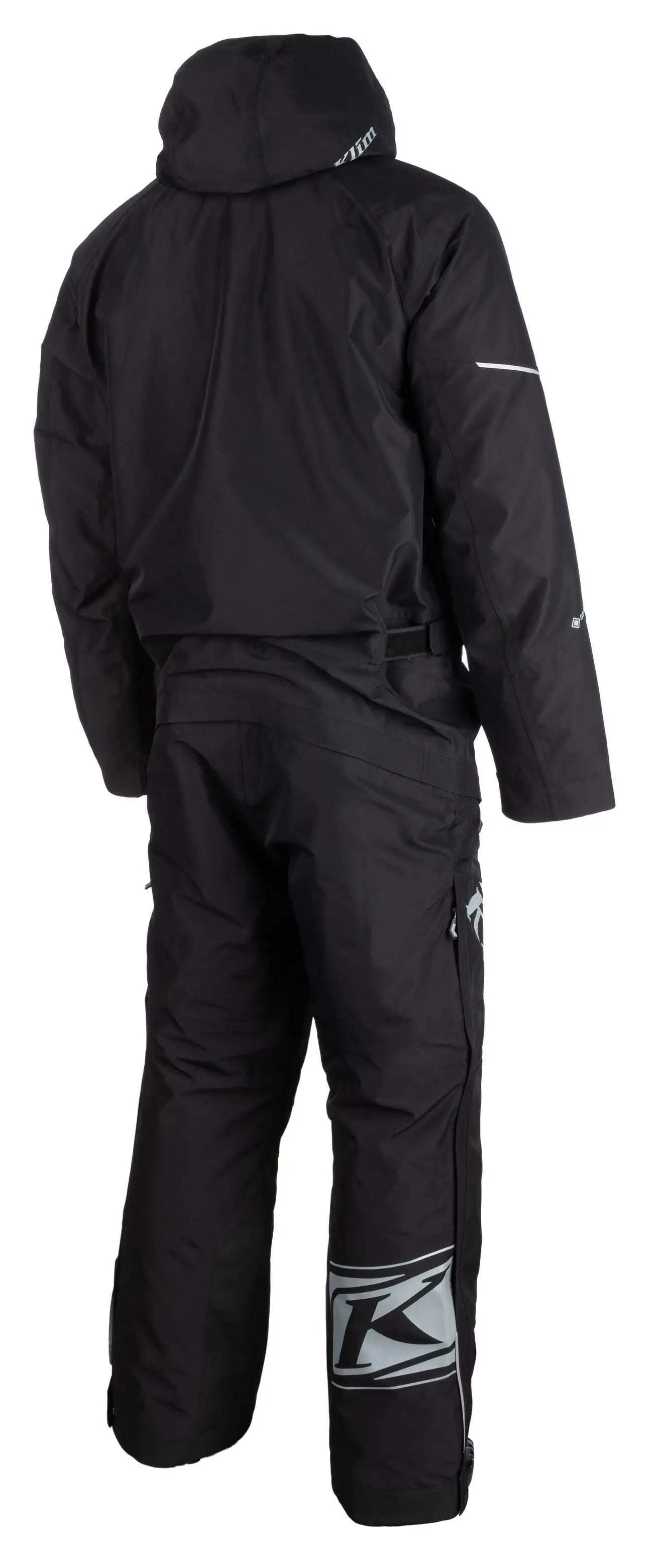 Black Klim Terrain One-Piece Monosuit  on a white background