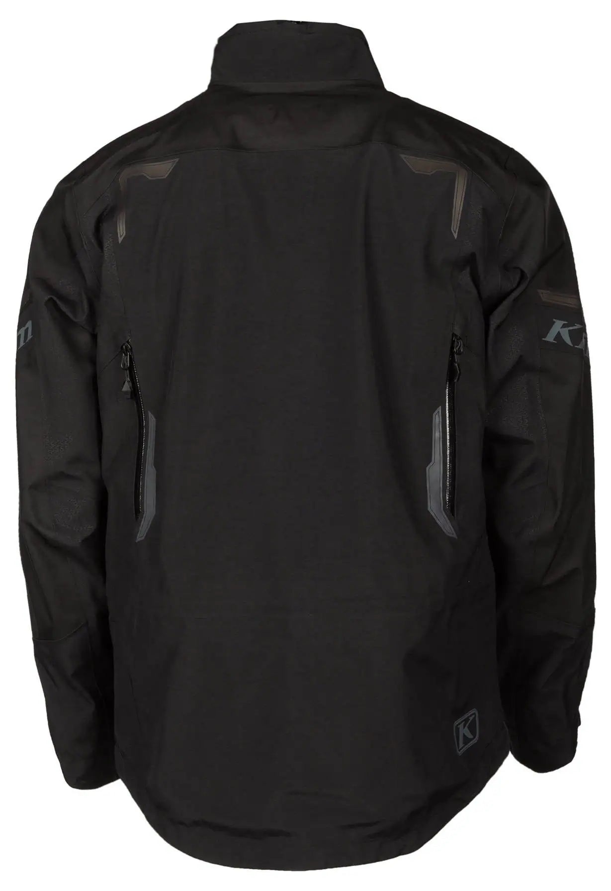 back view of the black Klim Valdez Jacket