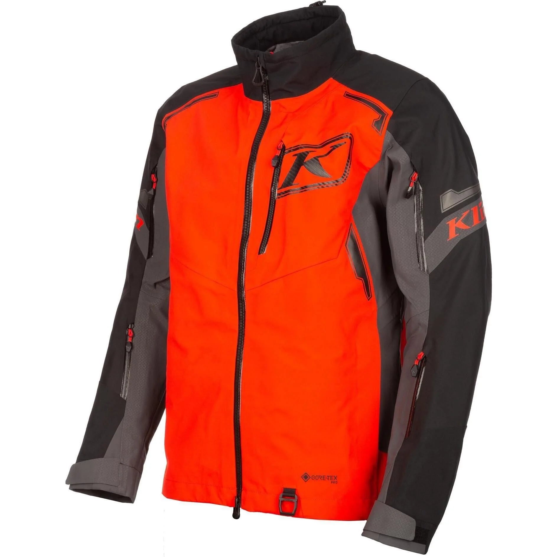 firy red black Klim Valdez Non-Insulated Jacket