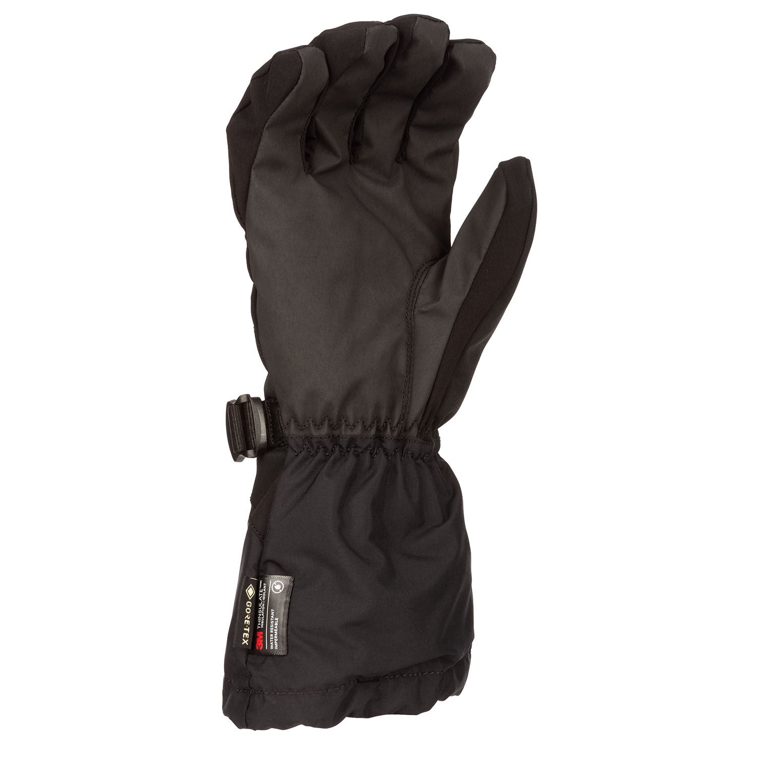 Klim Women's Ember Gauntlet Snowmobile Gloves in Black - Black