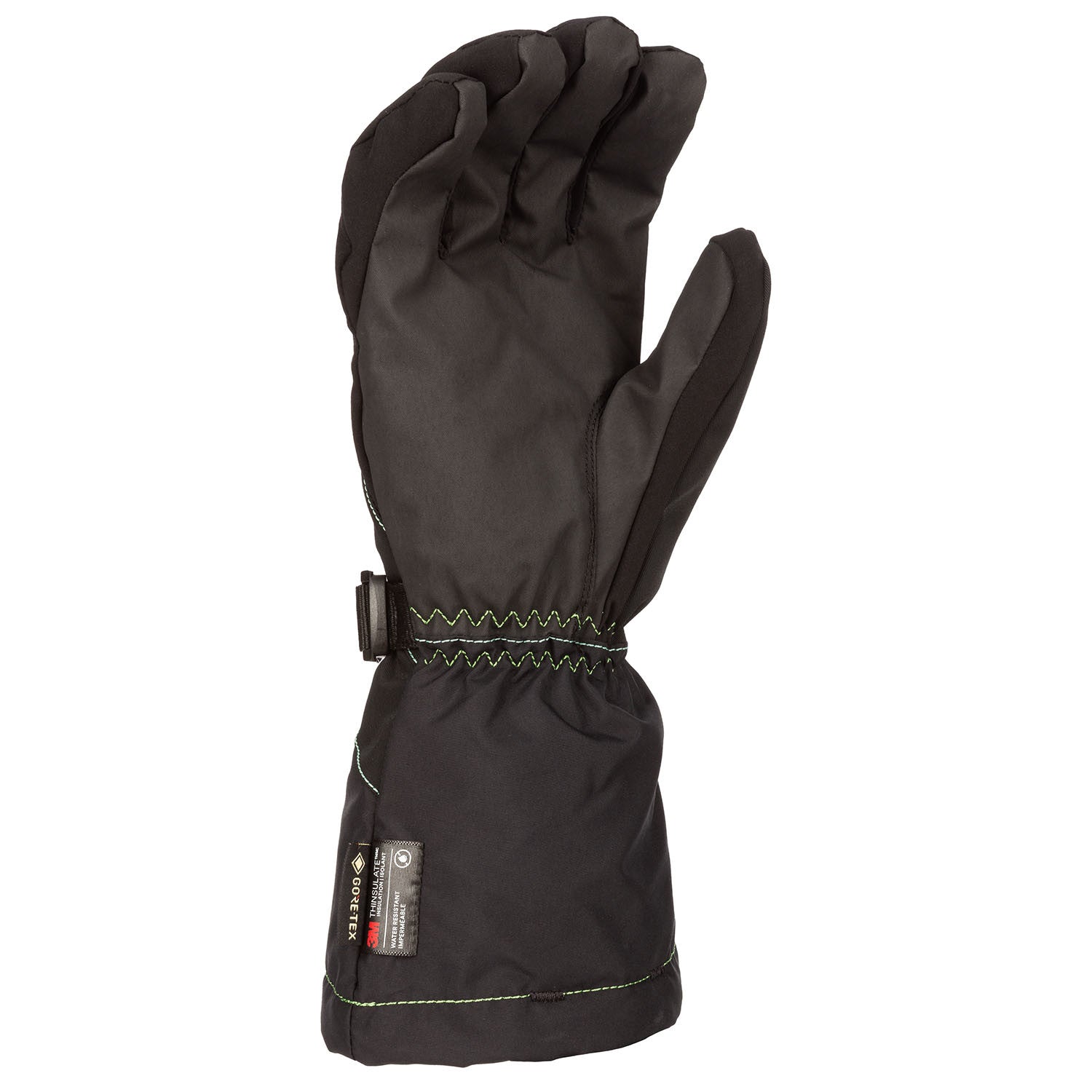 Klim Women's Ember Gauntlet Snowmobile Gloves in Black - Wintermint